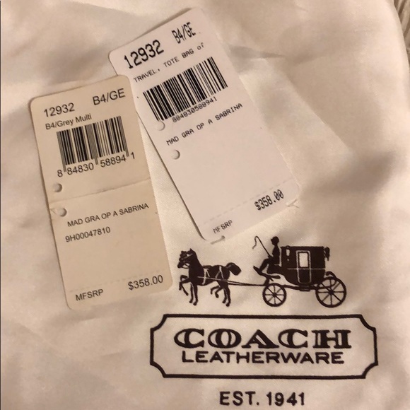 Authentic Coach handbag - Picture 5 of 8
